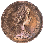 United Kingdom, 1 New Penny, 1979 - Elizabeth II (2nd Portrait), XF