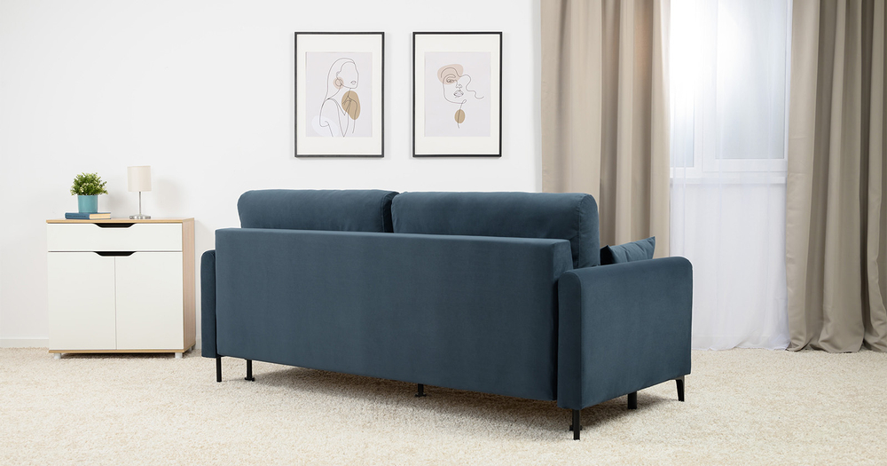 Барселона диван-кровать (синий)