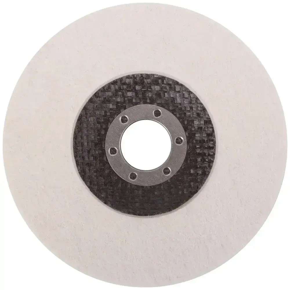 Круг полировальный войлочный для УШМ, сплошной 125 мм