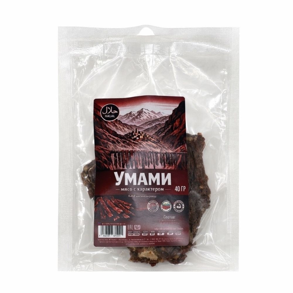 Мясо сушеное "УМАМИ" 40гр