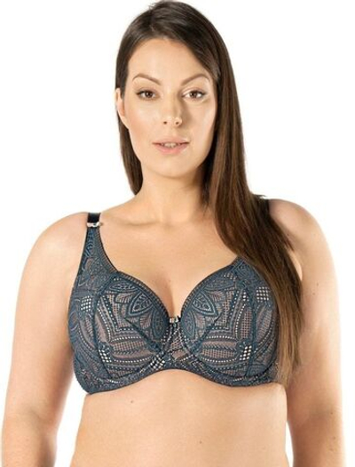 Бюстгальтер Daniela на косточках (Размер: 80E) (Цвет: грязно-синий)