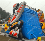 Коммерческий надувной батут "Робот" 13.5*7*9 м