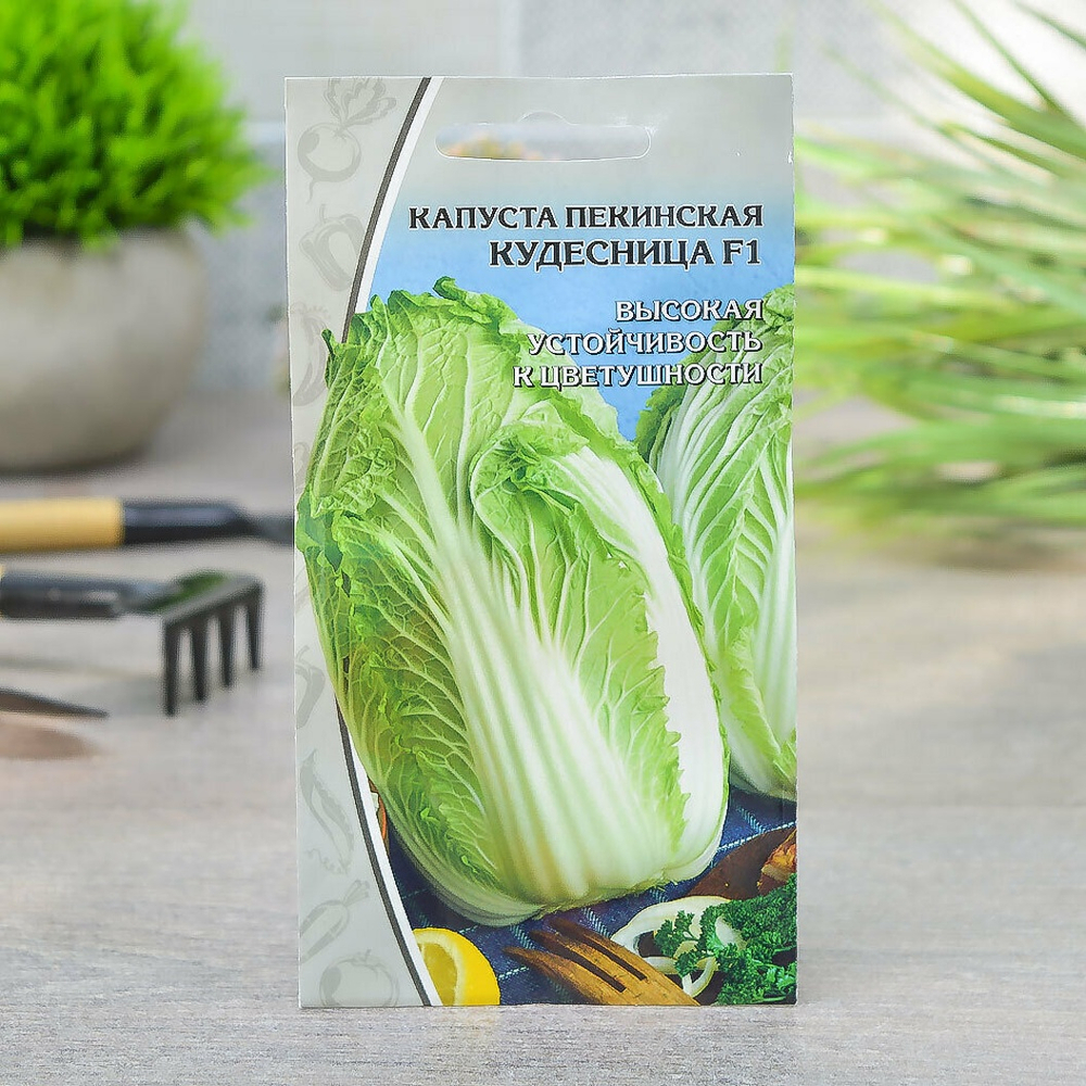 КАПУСТА пекинская Кудесница F1 (0,3г) раннеспелый Цв.пак. (10шт)