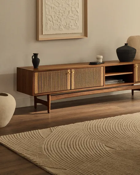 Ковер Domm из белой шерсти, 200 x 300 см