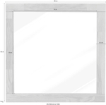 Зеркало Фалерия, натуральное дерево, дуб