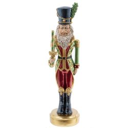 GAEM Фигурка декоративная "Солдатик-эльф", L10 W10 H39 см