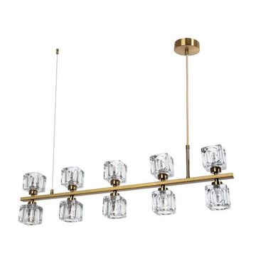 Люстра подвесная 7205/17 SP-10 латунь Alessandro Divinare