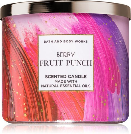 Bath & Body Works Berry Fruit Punch - ароматическая свеча /   411  g  / GTIN 667556682076