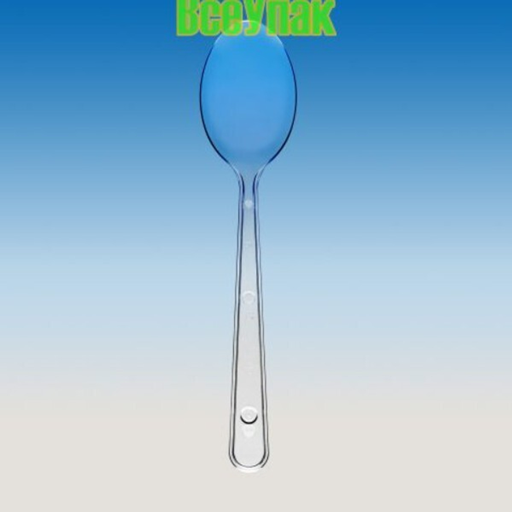 Ложка ПРОЗРАЧНАЯ (комплект 50 шт)
