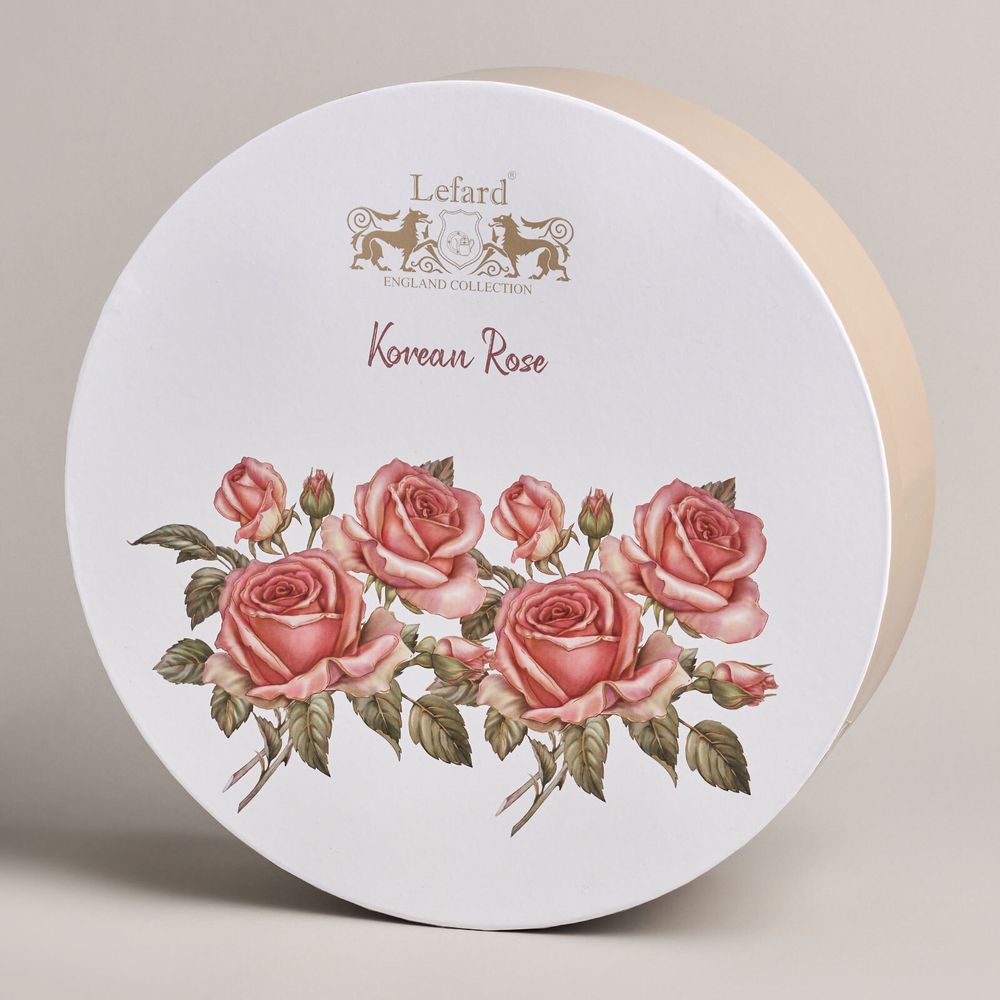 ЧАЙНЫЙ НАБОР LEFARD "КОРЕЙСКАЯ РОЗА" НА 6 ПЕР. 12 ПР. 300 МЛ (КОР=4НАБ.)