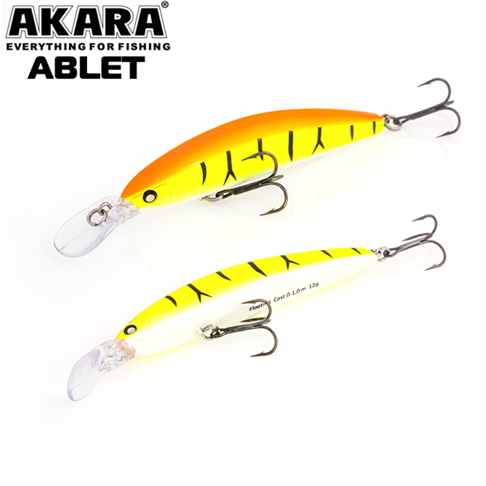 Воблер Akara Ablet 90F 12гр. (3/7 oz 3,5 in) A167