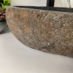 Раковина из речного камня RS-64923 53*45*15 0862