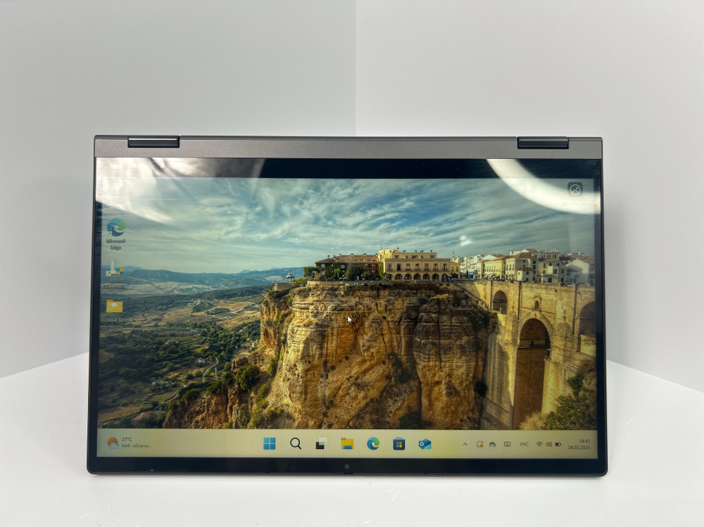 Ноутбук-трансформер Lenovo IdeaPad Flex 5 14IIL05 (81X100QNRU) 14"/Intel Core i3 1005G1/RAM 8GB/SSD 512GB/Intel UHD Graphics/1920*1080/IPS/Windows 11/Подсветка кл-ры: LED/Серый. Состояние: C1