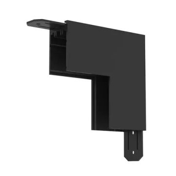 Соединитель для накладного шинопровода для перехода стена-потолок TR2108-BK чёрный Smart Base Denkirs