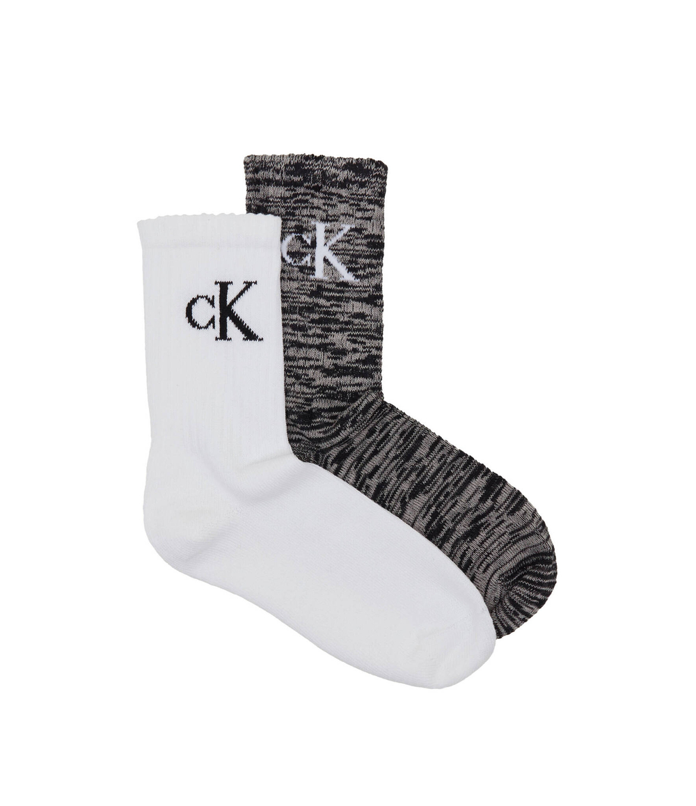 Носки 2 пары CALVIN KLEIN JEANS - графитовый(701224134)