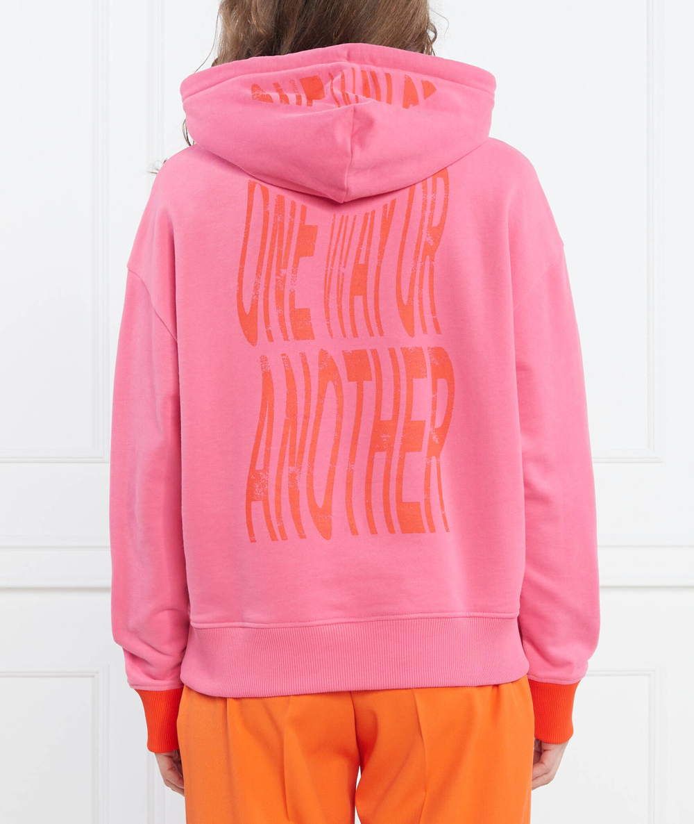 Худи C Ecaisy print BOSS BLACK - розовый(50496542)