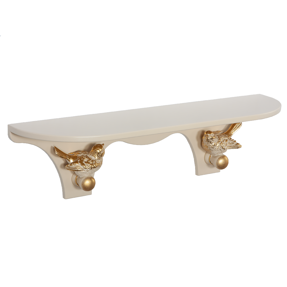 Полка Гармония средняя Айвори