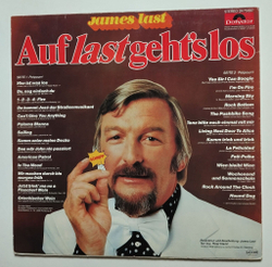 Винтажная виниловая пластинка LP James Last Auf Last Gehts Los (Germany 1977)