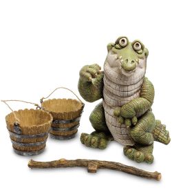 Sealmark GG-4743-LC Фигура-кашпо «Кроки с коромыслом»