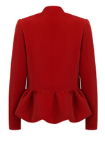 Жакет с баской SCARLET