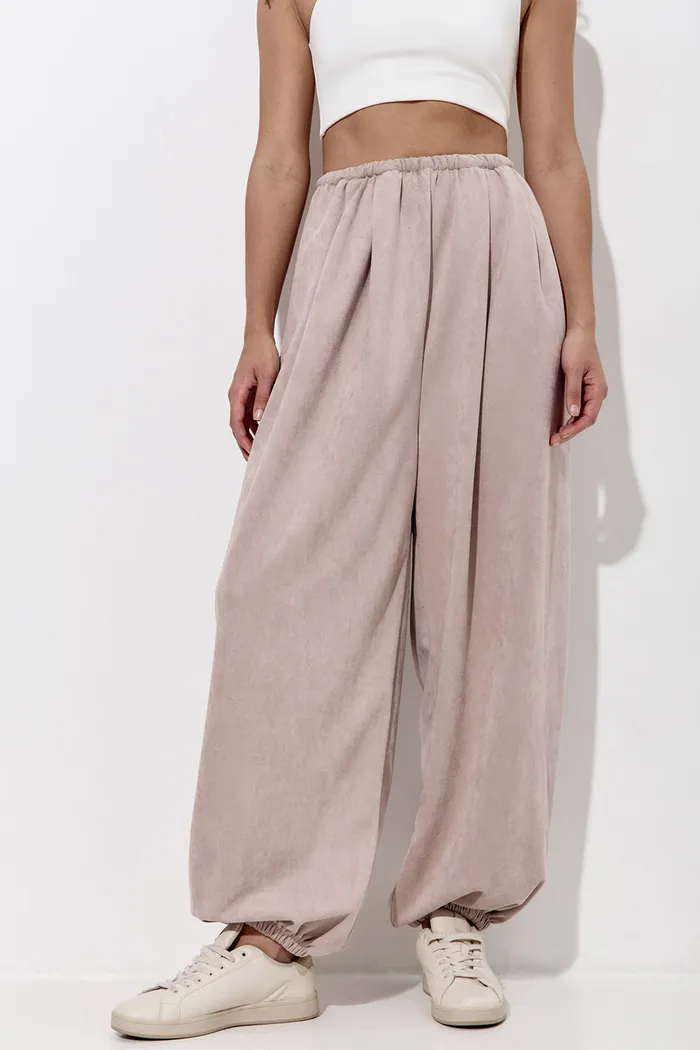 Алладины под замшу цвета какао