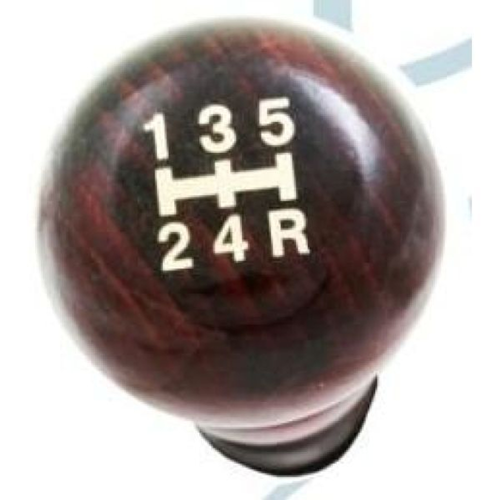 Ручка КПП дерево лак ДАВ УНИВЕРСАЛЬНАЯ - 5- 5ти ступенчатая