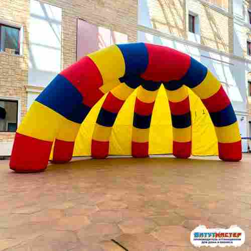 Надувная сцена ракушка «Цирковой шатёр», 6×3×3 м