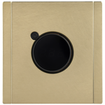 FORTE&PIANO Термостат электронный с индикацией FP652M металл шампань IEK