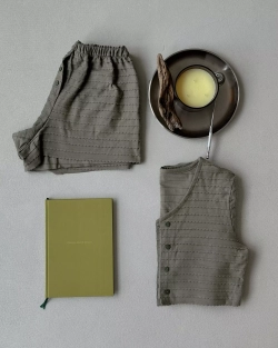 Кулирка ХБ рюш кофе