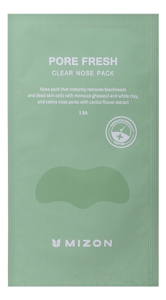 MIZON  Патчи для носа очищающие-  Pore Fresh Clear Nose Pack , 1шт