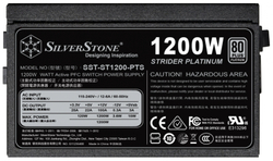 Блок питания Silverstone SST-ST1200-PTS Strider 1200W Platinum RTL