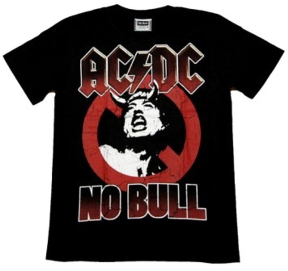 Футболка хлопок шелкография. SP108 AC/DC no bull L