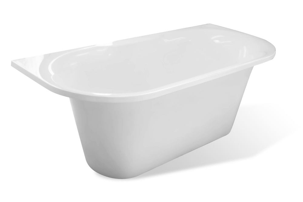 Ванна из литьевого мрамора Эстет Лира 170х80 белая, ФР-00001912