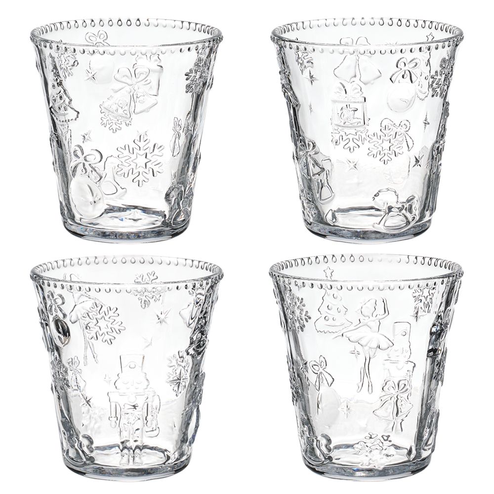 НАБОР СТАКАНОВ "ЩЕЛКУНЧИК", 4 ШТ/280 МЛ