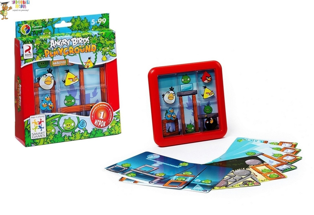 Логическая игра ANGRY BIRDS PLAYGROUND наверху, арт.SG AB 430 RU