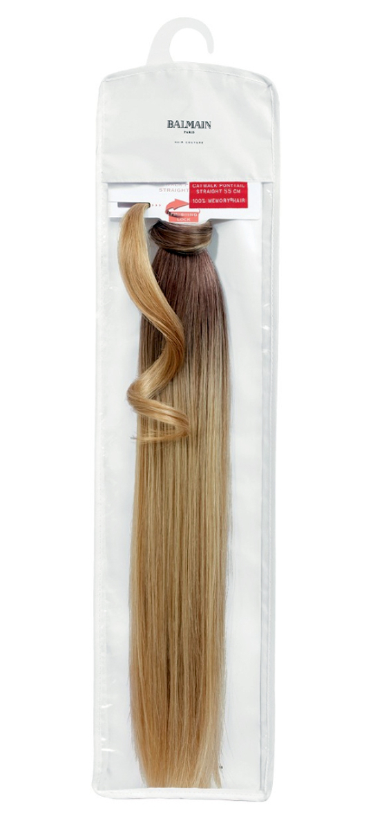Balmain Hair Couture NEW YORK Хвост из прямых искусственных волос 55 см