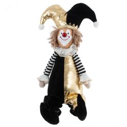 GAEM Игрушка набивная "Клоун", L16 W12 H37/27 см