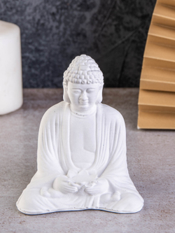 Статуэтка "Будда малый " белый