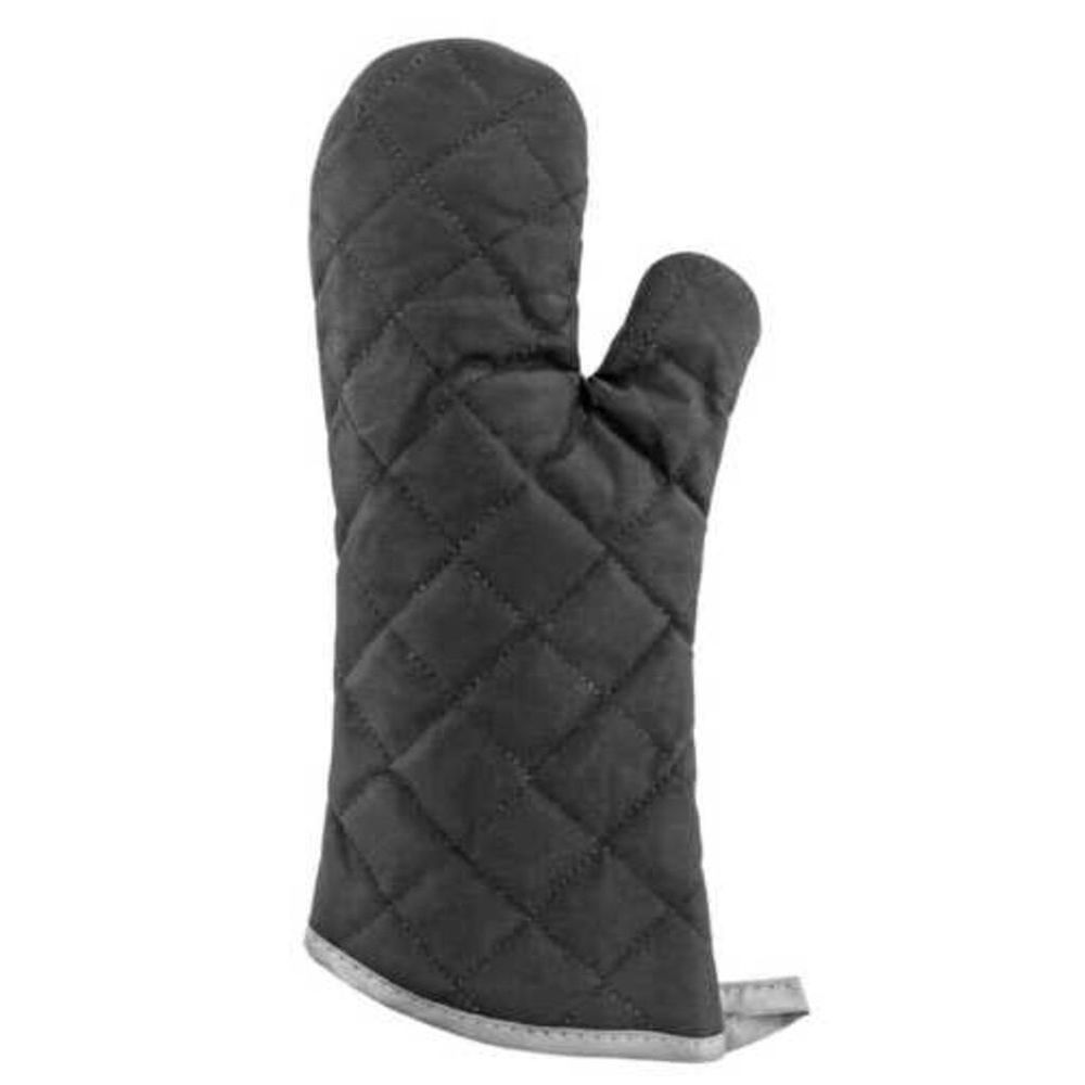 Рукавица прихватка для кондитеров, термоустойчивость – до 200С, 38 см, черный цвет