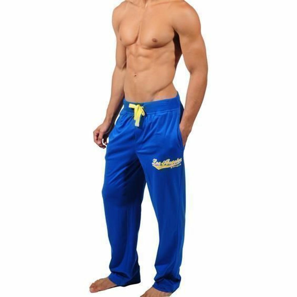 Мужские легинсы черные полупрозрачные сетчатые Pikante MANHOOD LONG JOHNS 033611