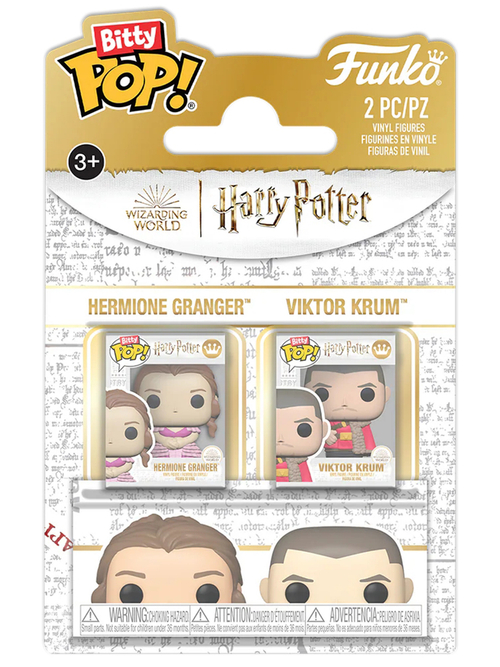 Набор Funko Bitty POP! Harry Potter GoF Hermione Granger+Viktor Krum 2шт 88941