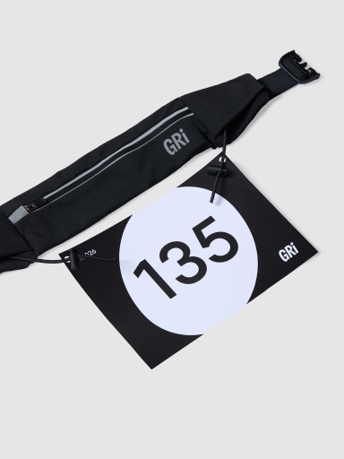 Сумка поясная маленькая GRI чёрная