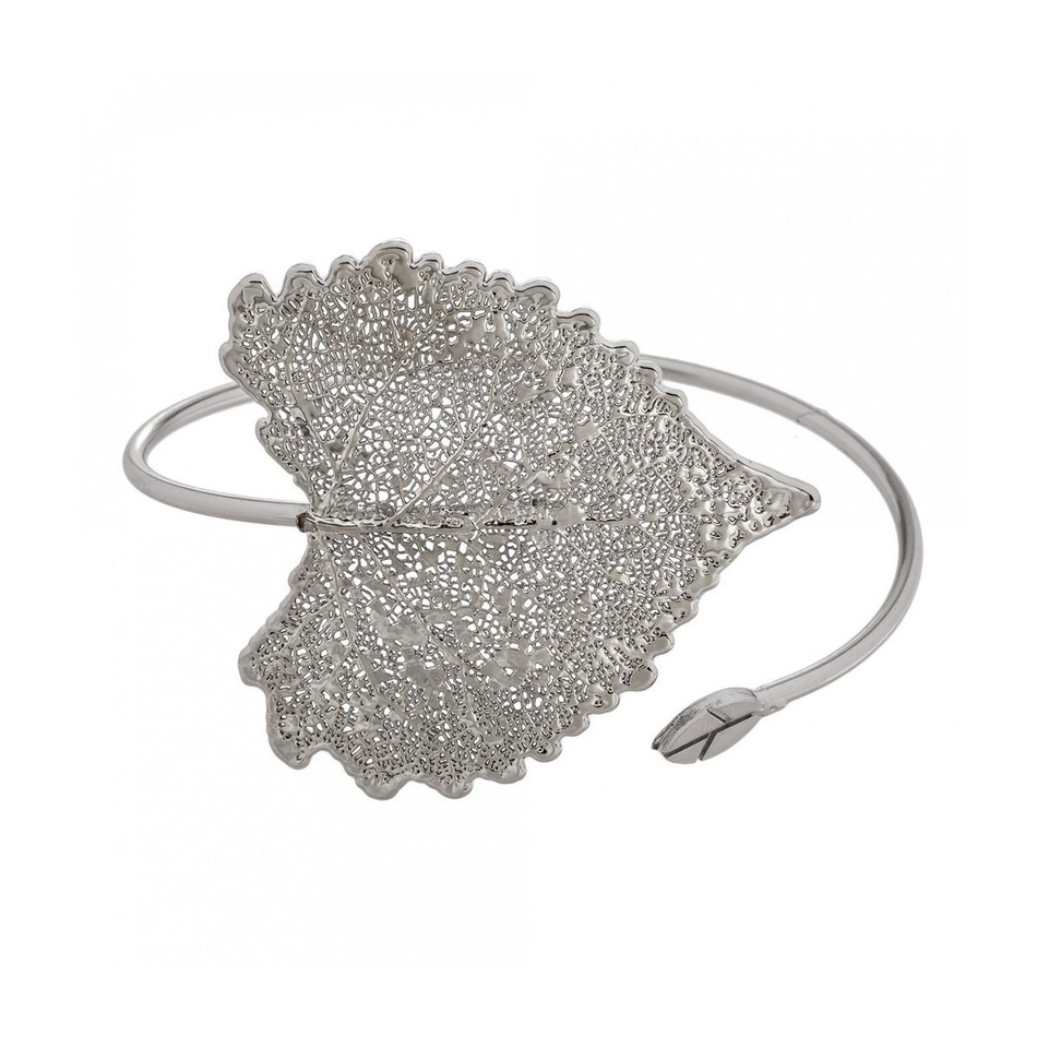 Браслет в виде листа Ester Bijoux Филигранный Тополь LF34BC-S BW
