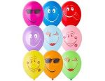 Шар (14"/36 см) Улыбка  50 шт.