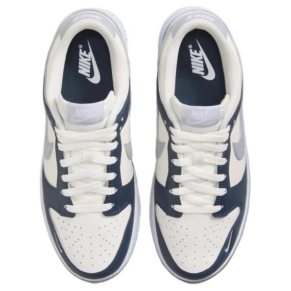 Кроссовки NIKE Dunk для скейтбординга Белые и синие Женские