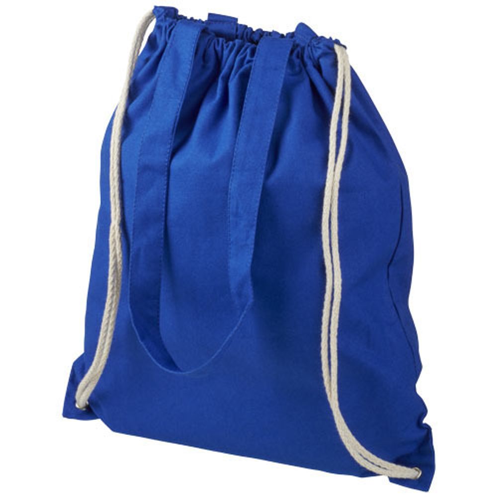 Рюкзак со шнурком Eliza из хлопчатобумажной ткани плотностью 240 г/м²