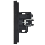 FORTE&PIANO Розетка 1-местная с заземлением без защитных шторок винтовое крепление 16А FP716M металл никель IEK