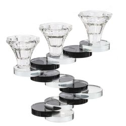 GAEM Подсвечник для 3-х свечей, L17 W5,5 H18 см