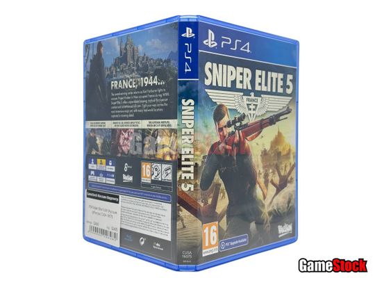 PS4 Sniper Elite 5 Б/У (Русские субтитры) CUSA-16075