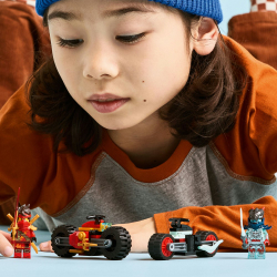 Конструктор LEGO Ninjago 71838 Мотогонка Кая арт. 71838 79 дет — фото 11